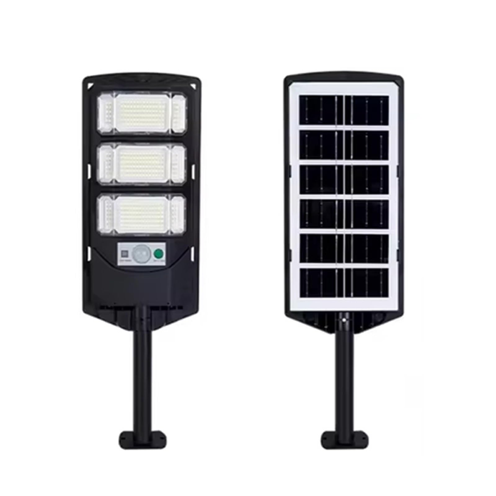 Gadsqdkok 35 100000Lm Solar Light Commercial Led Outdoor Dusk To Dawn Solar Street Light Road Area Lamp Waterproof Backyard Security Lighting(35)