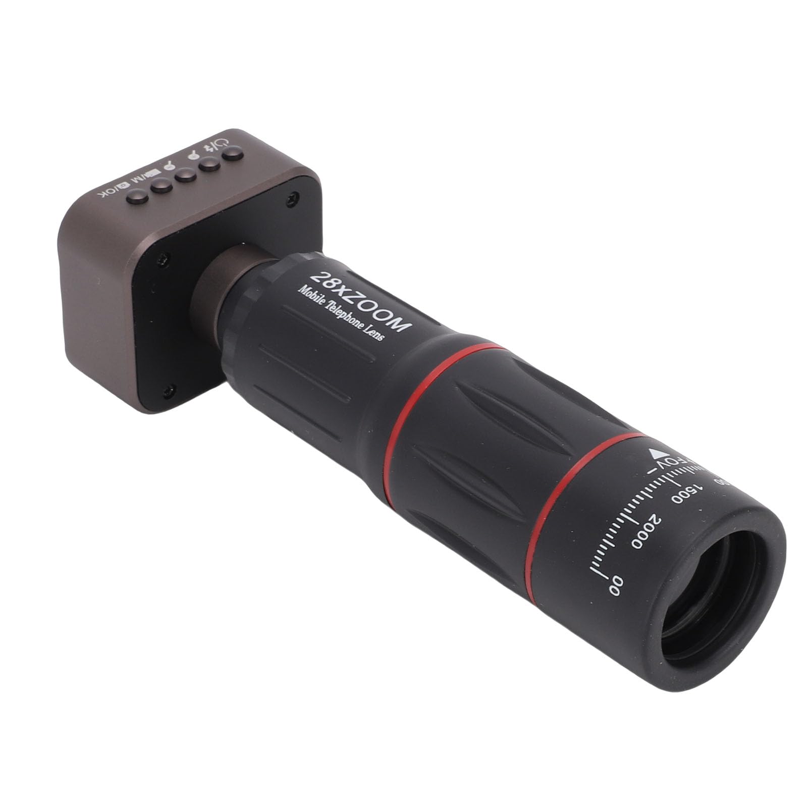 Tosuny Cámara Digital Monocular con Zoom de 18x y Pantalla Incorporada, Mini Cámara Compacta para Conciertos, Observación de Aves, Viajes y Aventuras Al Aire Libre