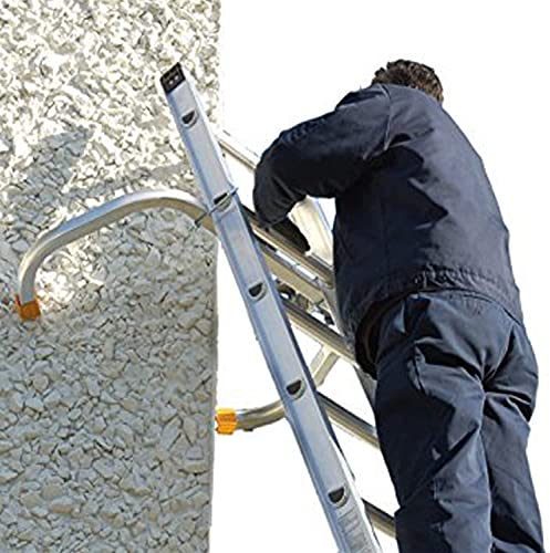 Tie Down Roof Zone Height Adjustable Safety Corner Ladder Stabilizer W/Surface Protection | Quick Connect Assembly | Great For Residential/Commercial/Industrial | Made In Usa #TOP2