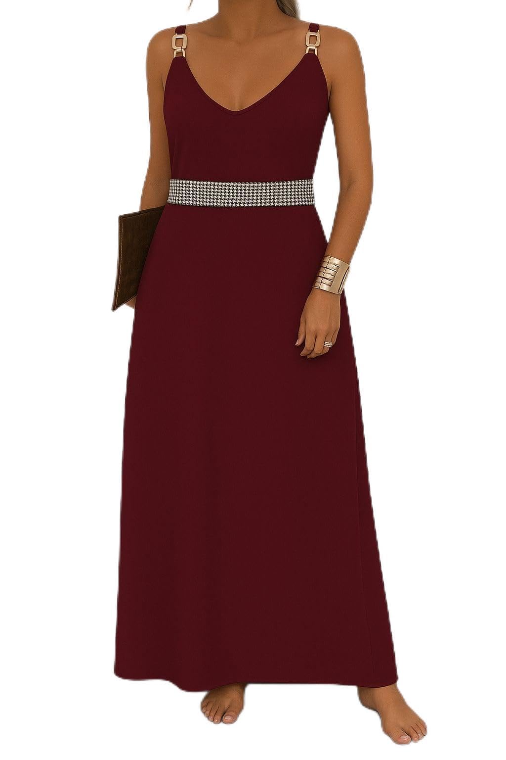 Robe Luana bordeaux 44 confectionnée avec des finitions premium