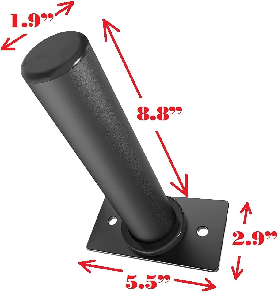 Weight Plate Holder for Wall, Olympic Weight Plate Rack , Weight Plate Storage Set 2 : Sports & Outdoors