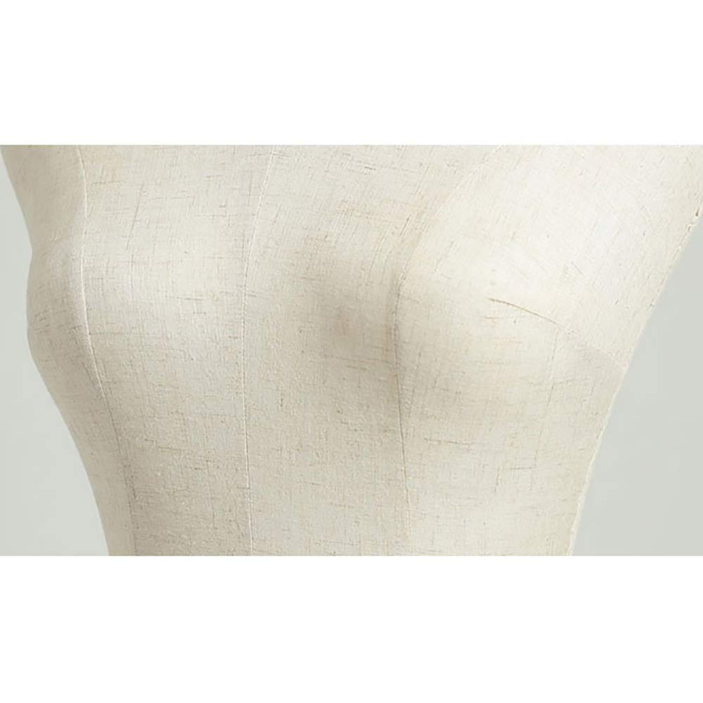 Manichino femminile per sartoria, cucito e esposizione di abbigliamento, manichino regolabile