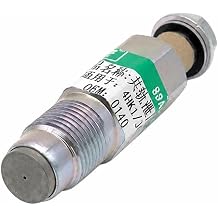 High-Strength Pressure Relief Valve | Cylindrical Threaded Body, Engineer Machinery Pressure Limiter, Heavy-Duty, for Petroleum System Repair