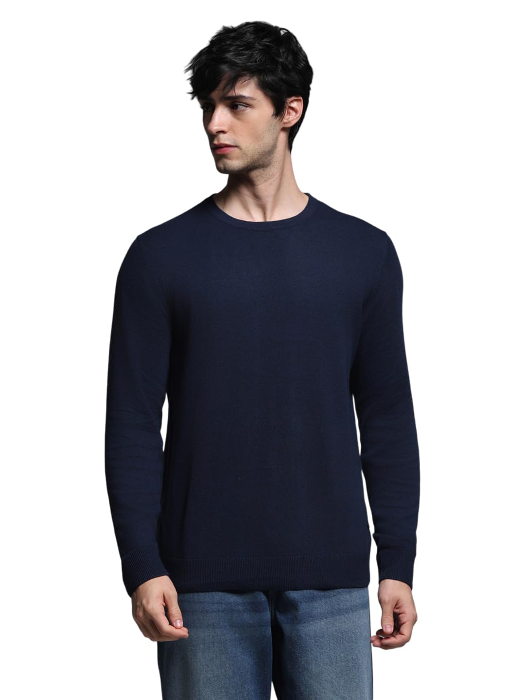 jack & jones Men Solid Pullover Long Sleeves Casual Sweaters-picture-25