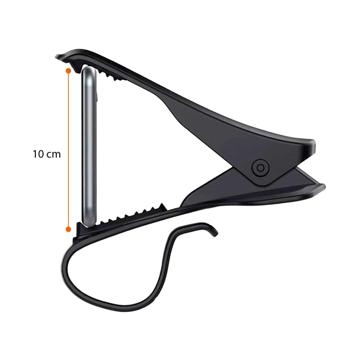 Ociodual Pinza Soporte de Salpicadero de Coche para Movil Universal Car Mount Clip Negro, schwarz - Image 4