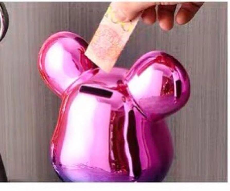 Amazon.co.jp: 貯金箱 フィギュア 熊 くまちゃん ベアブリック風