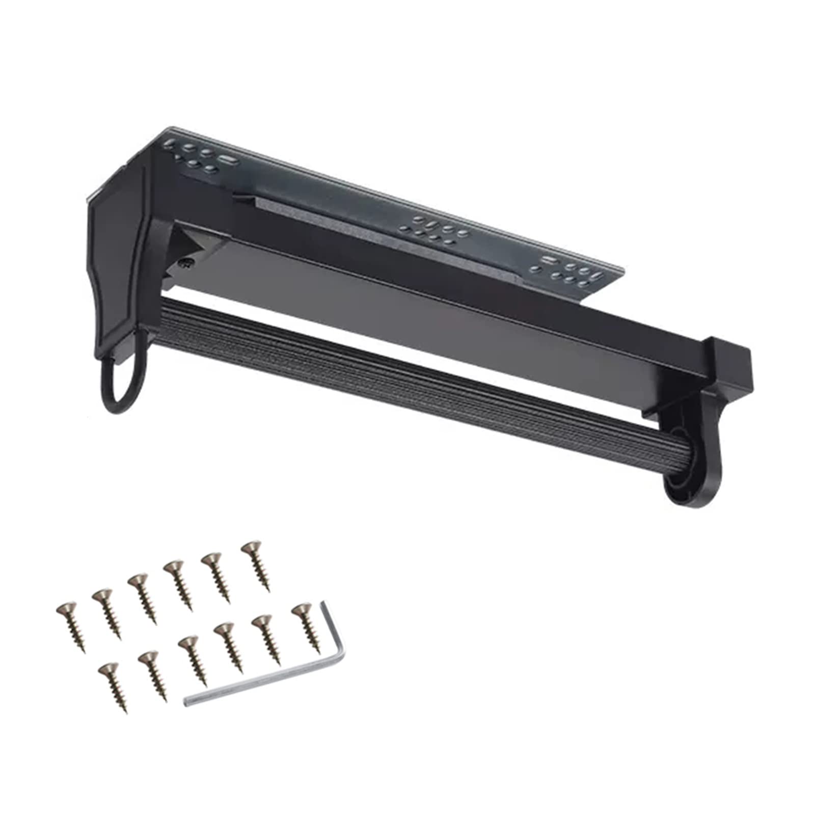 Tringle de penderie escamotable extensible 35kg barre de penderie réglable LWX