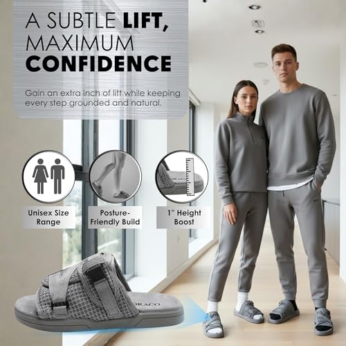 Image of Draco DracoSlides Reflective Slides for Men and Women, Wrapped in Reflective 3M with Adjustable Straps for Wide /Narrow Feet, Sandals with Arch Support & Slip Resistant, Men & Women Footwear, Black