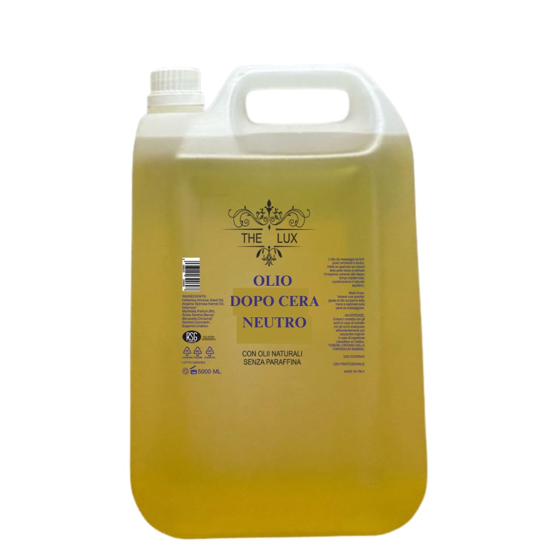 TANICA THE LUX OLIO DOPO CERA (FRAGRANZA NEUTRA)