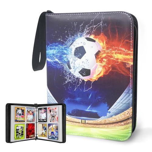 Alben Fußballkarten-Ordner mit 400 Taschen