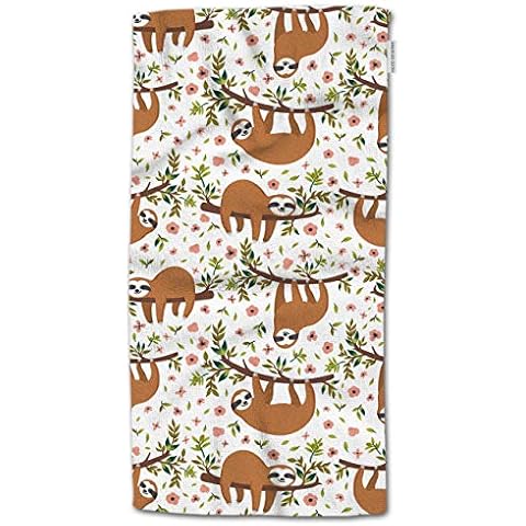 HGOD DESIGNS Sloth Hand Towels Cover
