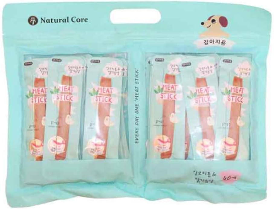 犬用ナチュラルコアミートスティック280g Nemipterus Virgatus 鶏胸肉ミートスティック7g X 40ea Natural Core Meat Stick For Dog 280g Nemipterus Virgatus Amp Chicken Breast Meat Stick 7g X 40ea おやつ