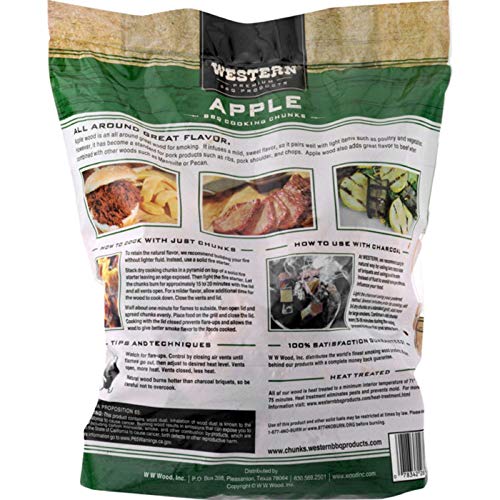 Western Premium Bbq Products Apple Bbq Cooking Chunks, 549 Cu In (Pack Of 1) #TOP3
