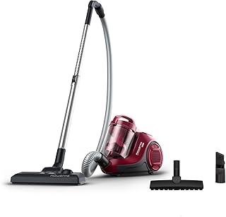 Rowenta Aspiradora Swift Power Cyclonic RO2933 - Aspirador sin bolsa de 750 W para parquet, tecnología ciclónica, cabezal alto rendimiento, motor Effitech, burdeos