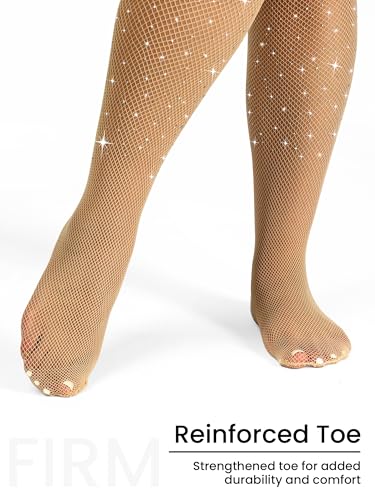 Image of Plus Size Fishnet Tights Sparkle Stockings Glitter Pantyhose High Waist Fine Mesh Stockings Value Pack of 2