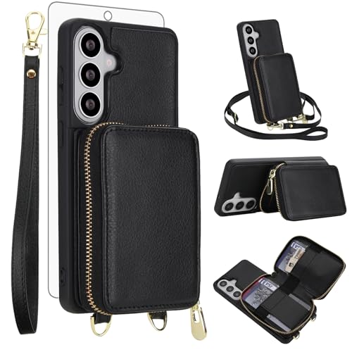 Coque Samsung S26 Plus Asuwish LZWLLB UK Noir - Protection Arrière Housse