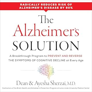 The Alzheimer's Solution Audiolibro Por Dean Sherzai, Ayesha Sherzai arte de portada
