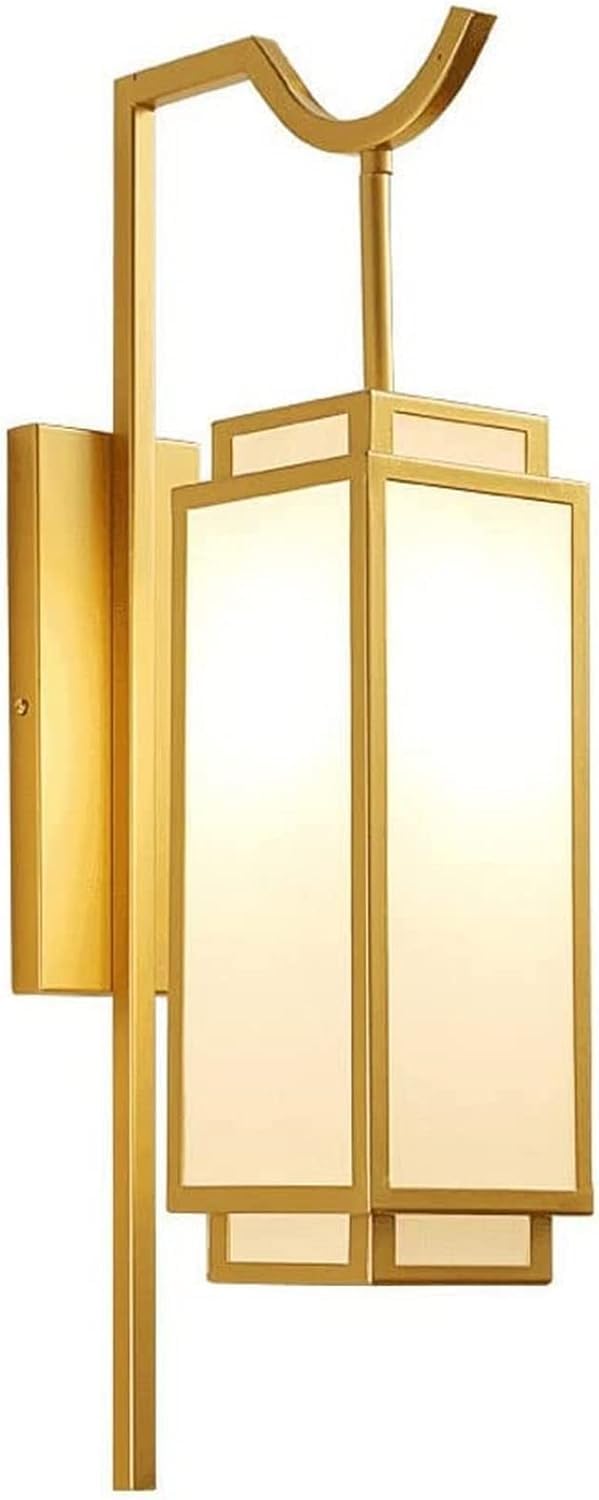 Farol de pared de salón de estilo chino para luz de lectura