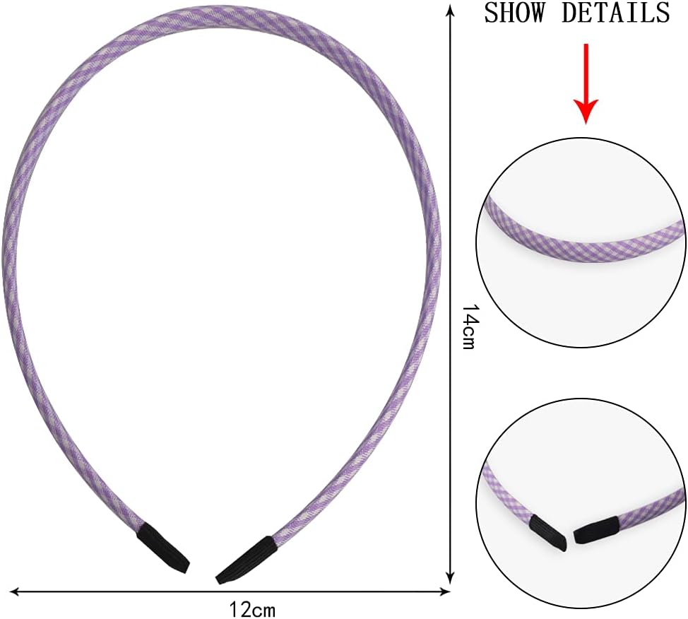 10 Pcs Colourful Girls Headbands - Image 4
