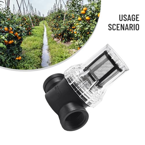 Image of Transparent Glass Water Pump Strainer Filter Screen For Garden Irrigation (1inch 80 Mesh), as picture show, O1BTS661C90G892TCW5D6K