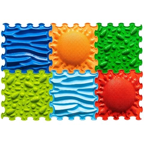 ORTOTO 6 Piece Sensory Puzzle Mats Set Cover