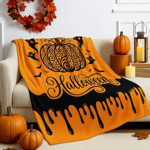Couverture décorative Halloween, le cadeau idéal pour cocooner sur le sofa - 7