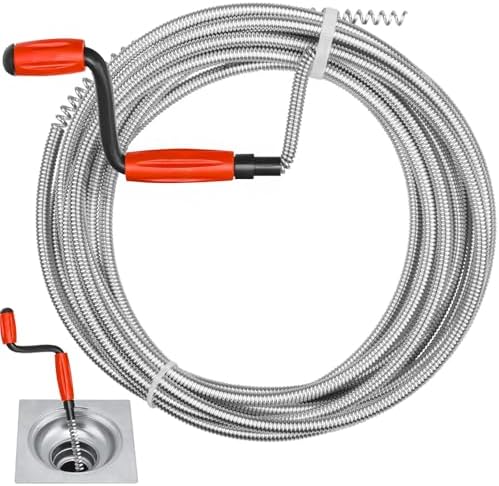 Spirale Reinigung Abfluss
