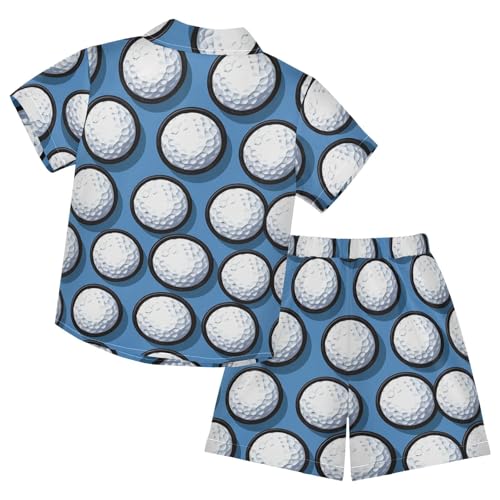 Image of Boccsty Ice Cream Drip Boy Summer Shorts Sets Hawaiian Toddler Boys T-Shirt & Pants 2 Pcs 3T-10T