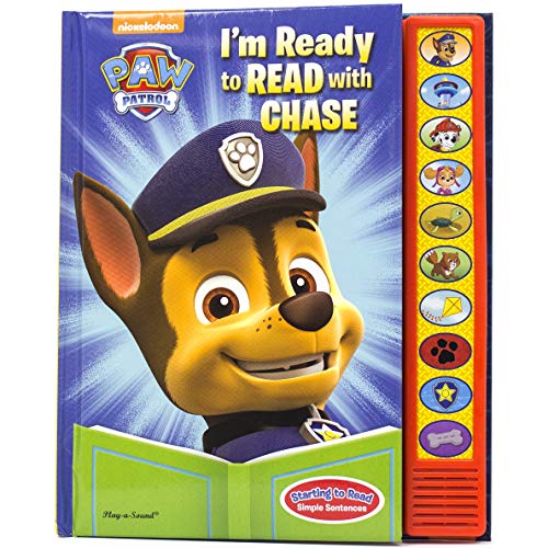 Paw Patrol – I’m Ready To Read with Chase Sound Book – Play-a-Sound – PI Kids