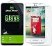 LG Ultimate 2 L41C Glass Screen Protector, Dmax Armor [Tempered Glass] 0.3mm 9H Hardness, Anti-Scratch, Anti-Fingerprint, Bubble Free, Ultra-clear