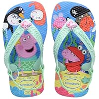 Havaianas Unisex Baby Peppa Pig Flip Flops, Lavender Blue, 1/2 Child UK