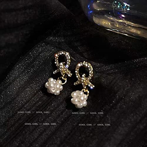 Boucles d'oreilles en strass brillant LAMGUL pour vos soirées