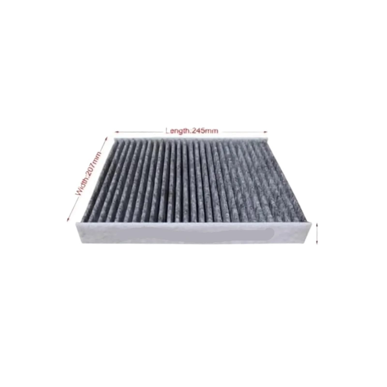 Filtro dell'aria condizionata da 2 pezzi, adatto for serie 5 F07 520d 520i N55 64119163329