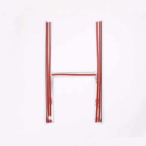 Miniatura 7 de CHEYA Marco de protección de consola central de plata mate ABS para Range Rover Velar 2017 2018 2019