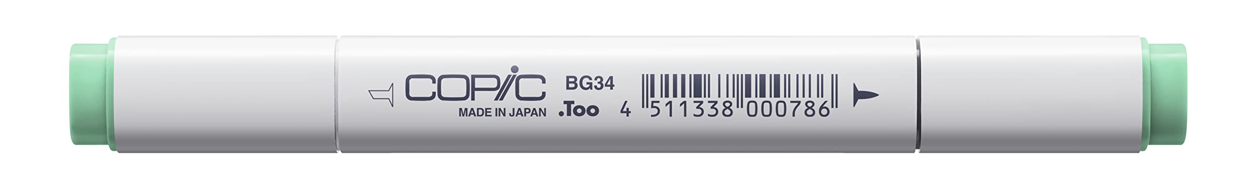 Copic Classic Coloured Marker Pen, (BG-34) Horizon Green, For Art & Crafts, Colouring, Graphics, Highlighter, Design, Anime