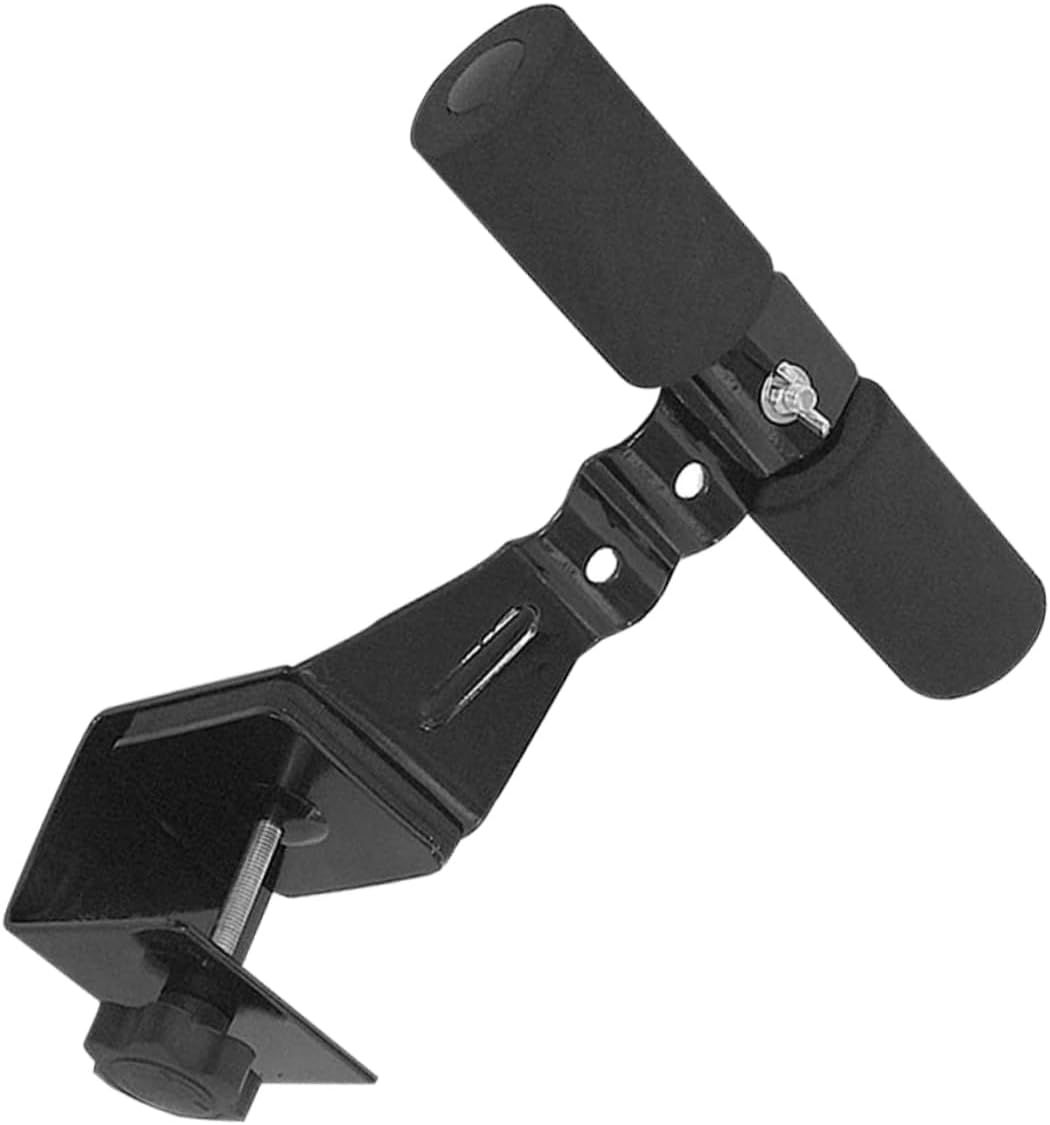 Door Sit-ups Abdominal Trainer Portable Fitness Equipment for Indoor Belly Workouts Sit-up Bar for Muscle Training Black