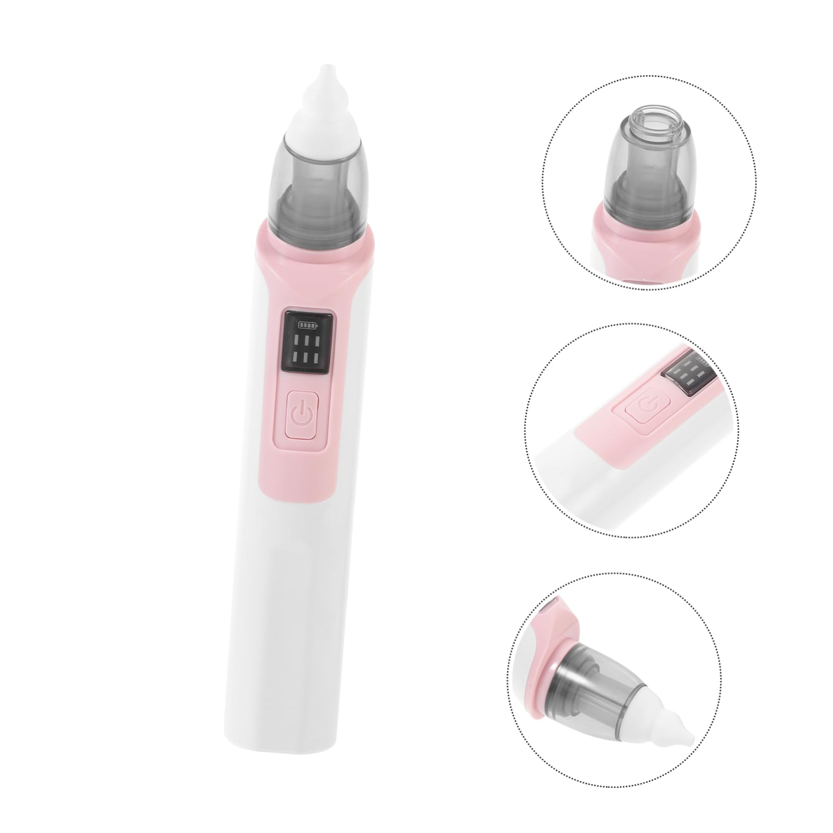 Toddmomy 1 Juego Aspirador Eléctrico Mocos de Kit de Limpieza Suave y Eficaz Recién Nacidos y Pequeños