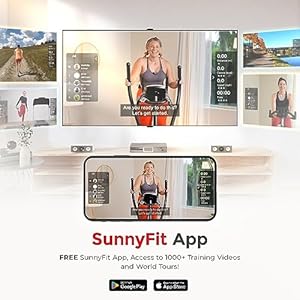 Sunny Health & Fitness Programmable 16 Electro-Magnetic Elliptical Cross Trainer Exercise Machine, Full-Body Cardio Equipment w/ 24 Pre-Built Workouts, 330LB Capacity,Optional Free SunnyFit App Link Sunny Health Fitness Programmable 16 Electro Magnetic Elliptical Cross Trainer Exercise Machine Full Body Cardio Equipment w 24 Pre Built Workouts 330LB CapacityOptional Free SunnyFit App Link