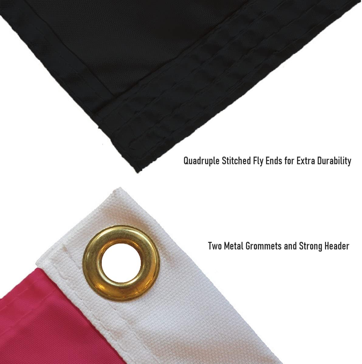 Arizona Cardinals USA American Nation Stripes 3x5 Grommet Flag - Image 6