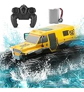 KB KAIBO 8WD Amphibious Monster Truck, 2.4G Off Road Waterproof 1:12 Big Remote Control Car for B...