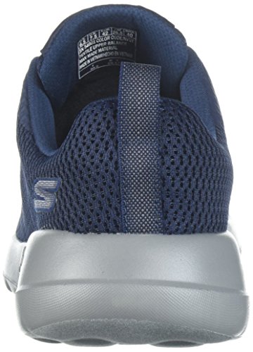 Skechers Go Walk Max- Effort, Tênis Homens, Azul Escuro/Cinza Escuro, 43