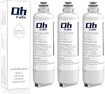 BORPLFTR55/BORPLFTR50 Remplacement du filtre à eau du réfrigérateur, compatible avec Bosch UltraClarity Pro BORPLFTR55, BORPLFTR50 Filtre à eau, convient 12033030,11025825,12028325 Filtre à réfrigérateur (3-Pack)