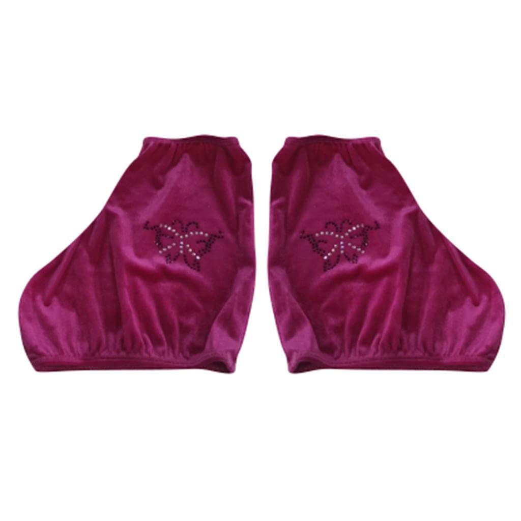 Lucky Traders 1 Pair Figure Ice Skating Boot Covers Warm Velvet Overshoes Protector M (54043163LT)