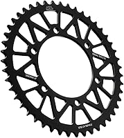 Vista 4 de JT Sprockets JTA486.43BLK - Piñón trasero de aluminio anodizado 7075 T6, color negro