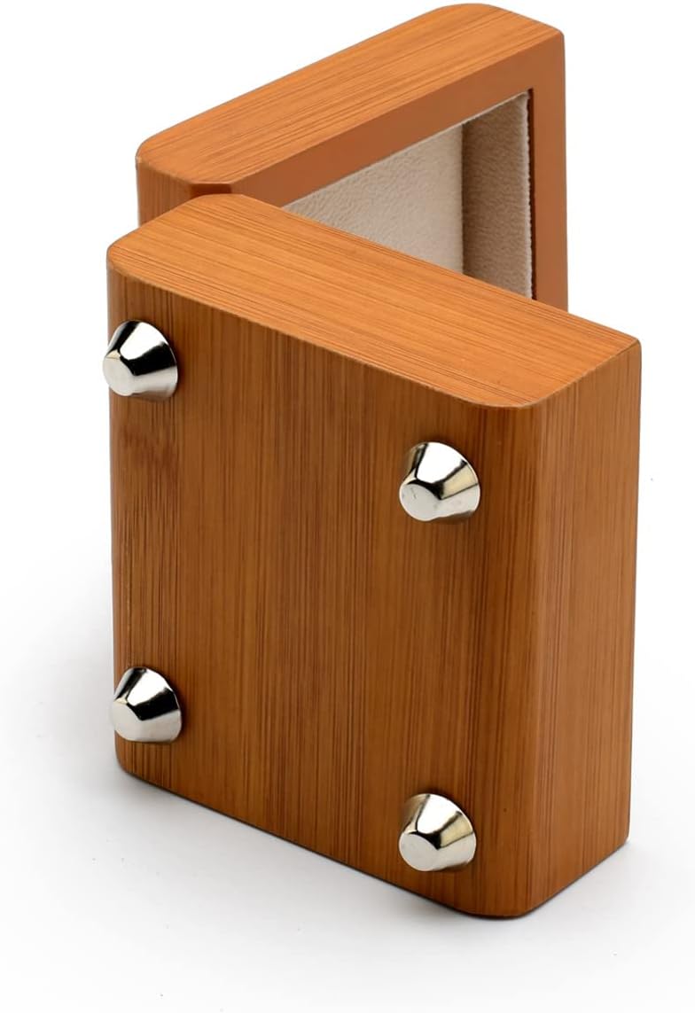 Modern Bamboo 18 Note Musical Jewelry Keepsake - Many Songs to Choose - Rock Around The Clock