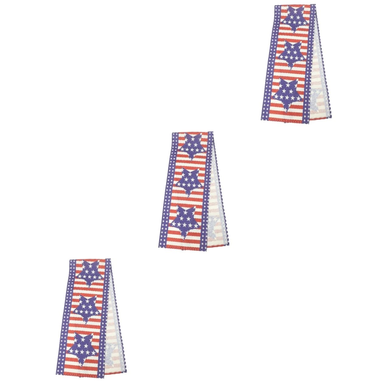 Nappe de ferme résistante à l'huile avec chemin de table Jour de l'Indépendance