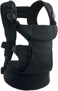Mamas & Papas Kudo Babytrage - Schwarz - Einfach zu montieren, anzupassen & zu entfernen, innovatives Design, ergonomische Unterstützung, gesunde Körperhaltung - 0-36 Monate