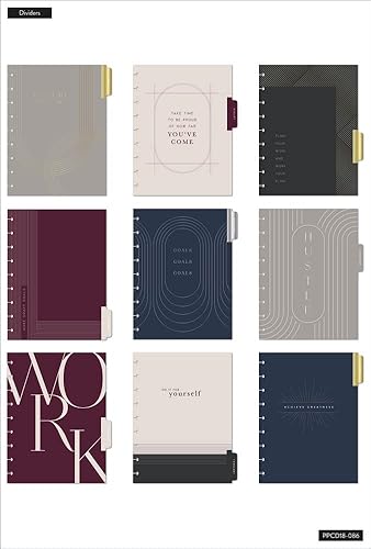 Miniatura 2 de Happy Planner - Planificador clásico de 18 meses mensual/semanal, por hora, 7 x 9-1/4 pulgadas, logra la grandeza, julio de 2022 a diciembre