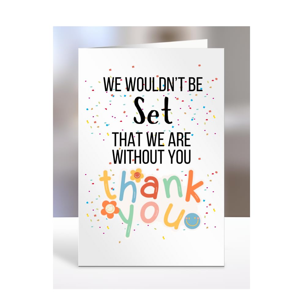 Set Card for member, colleague, boss, manager, supervisor, staff, employee, Thank You Gift for Men, Women, Leaving, Retirement, Presents for Christmas, A5-157_185 โ image 1