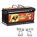 Produktbild Banner Vliesbatterie AGM Running Bull 105AH 12V 60501 Batterie inkl. Polklemmen Auto Boot Wohnmobil
